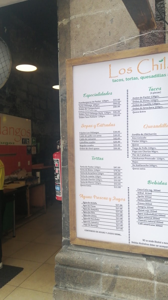 Los Chilangos Menu - Image 6